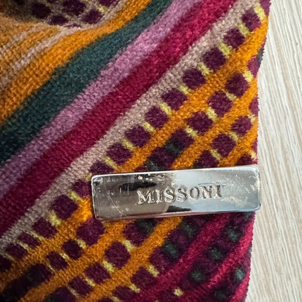 Vintage Missoni Velvet Handbag - Picture 8 of 9